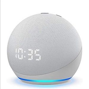 Echo Dot 4th Generation w/ Clock